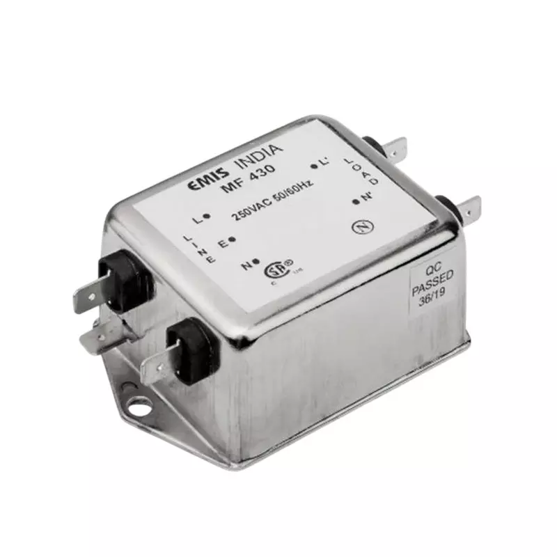 EMIS MF 430 Single Phase EMI Filter 10 A Current Rating and 250 V AC Operating Voltage, S430000010S