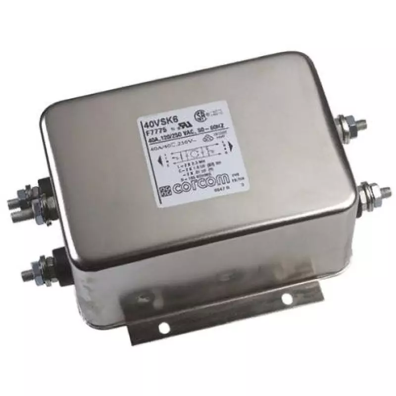 TE CONNECTIVITY EMI Filter, Power Line Filter, 40VSK6