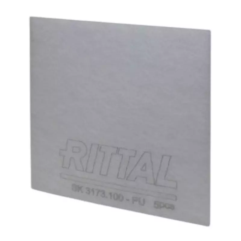 Rittal Dust FIlter G3 (filter) Accuracy Grade Fleece filter Name 3243..../3244..../3245.... Suitable for, 3173100 (Pack of 5)