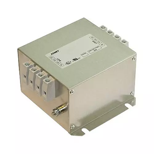 Kemet Power Line Filter, 3Phase+N, 8A, 530Vac, FLLD4008ATHT3