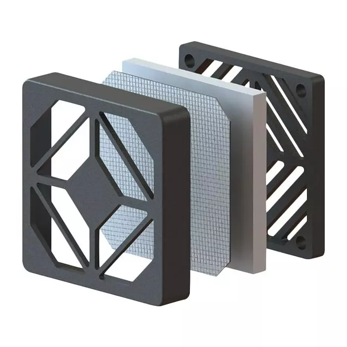 ESSENTRA COMPONENTS Fan Filter Set, 40Mm, Polyester, Rcp-040-T