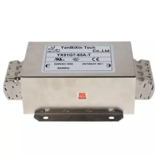 RS PRO Power Line Filter 470 kΩ Resistance Chassis Mount, 2378770