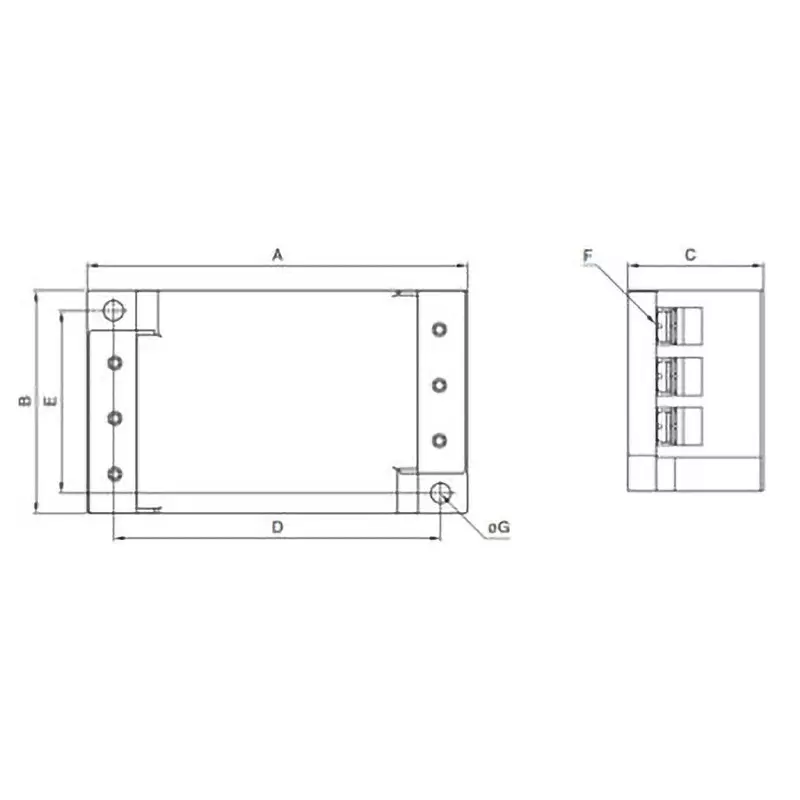 tdk-lambda-noise-filter-20-amp-current-100-mohm-at-500-v-dc-insulation-resistance-rshn-2020