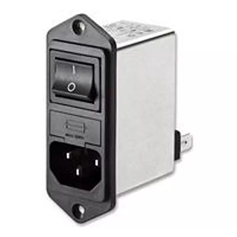 SCHAFFNER - TE CONNECTIVITY Pem Filter 1 Fuse 10A Vertical, Fn281-10-06