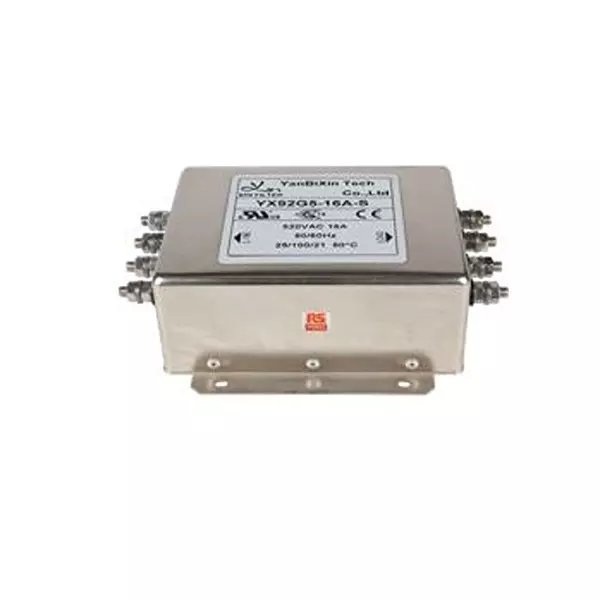 RS PRO Power Line Filter 1.5 mΩ Resistance Chassis Mount, 2378773