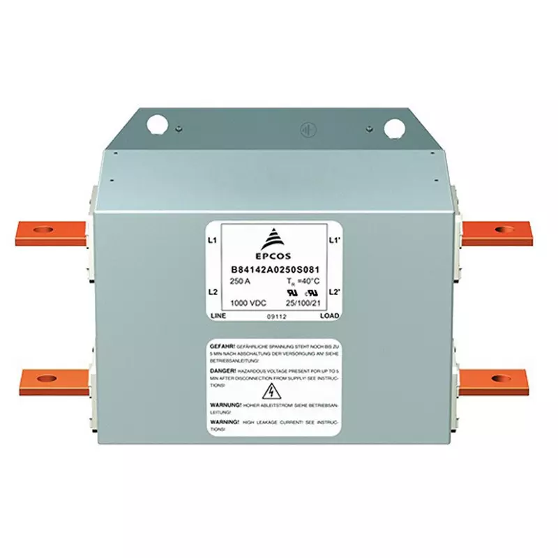 TDK-LAMBDA EMC Filter 250 Amp Rated Current, B84142A0250S081
