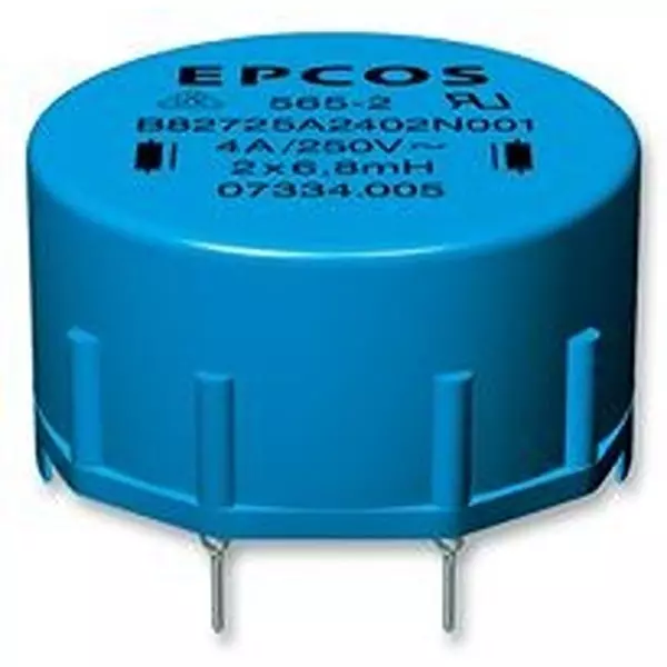 EPCOS Filter, Power Line, 8A, 250V, Radial, B82725A2802N001