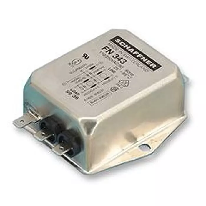 SCHAFFNER - TE CONNECTIVITY Filter, 3A, 2-Stage, Chassis, Fn343-3-05