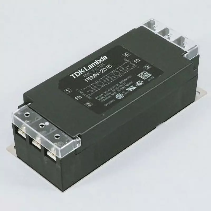 TDK-LAMBDA Noise Filter 16 Amp Current 100 mohm at 500 V DC Insulation Resistance, RSMN-2016