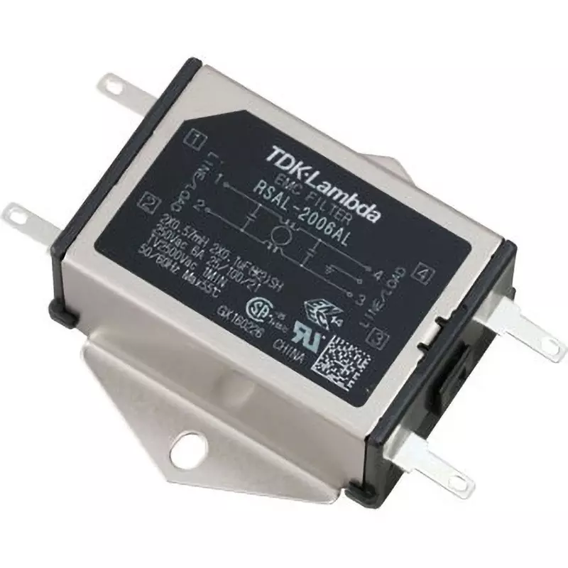TDK-LAMBDA EMC Filter [AC/DC ] 250 V Rated Voltage, RSAL-2006AL