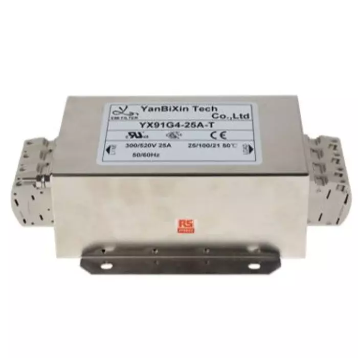 RS PRO Power Line Filter 2.2 mΩ Resistance Chassis Mount, 2378762