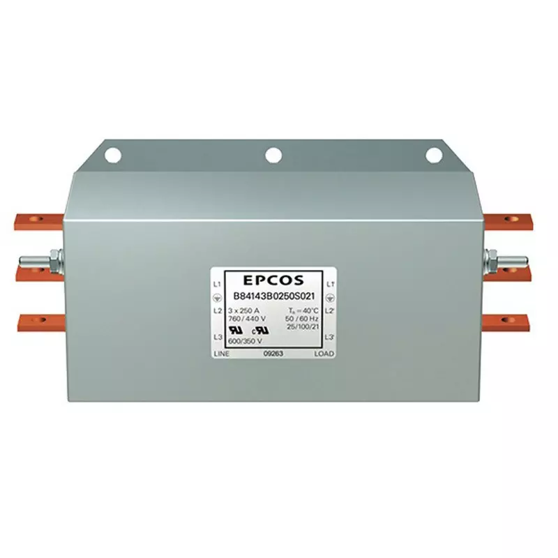 TDK-LAMBDA EMC Filter 250 Amp Rated Current, B84143B0250S024