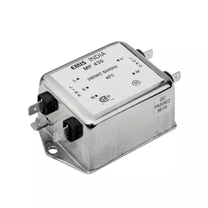 EMIS MF 430 Single Phase EMI Filter 15 A Current Rating and 250 V AC Operating Voltage, S430000015N