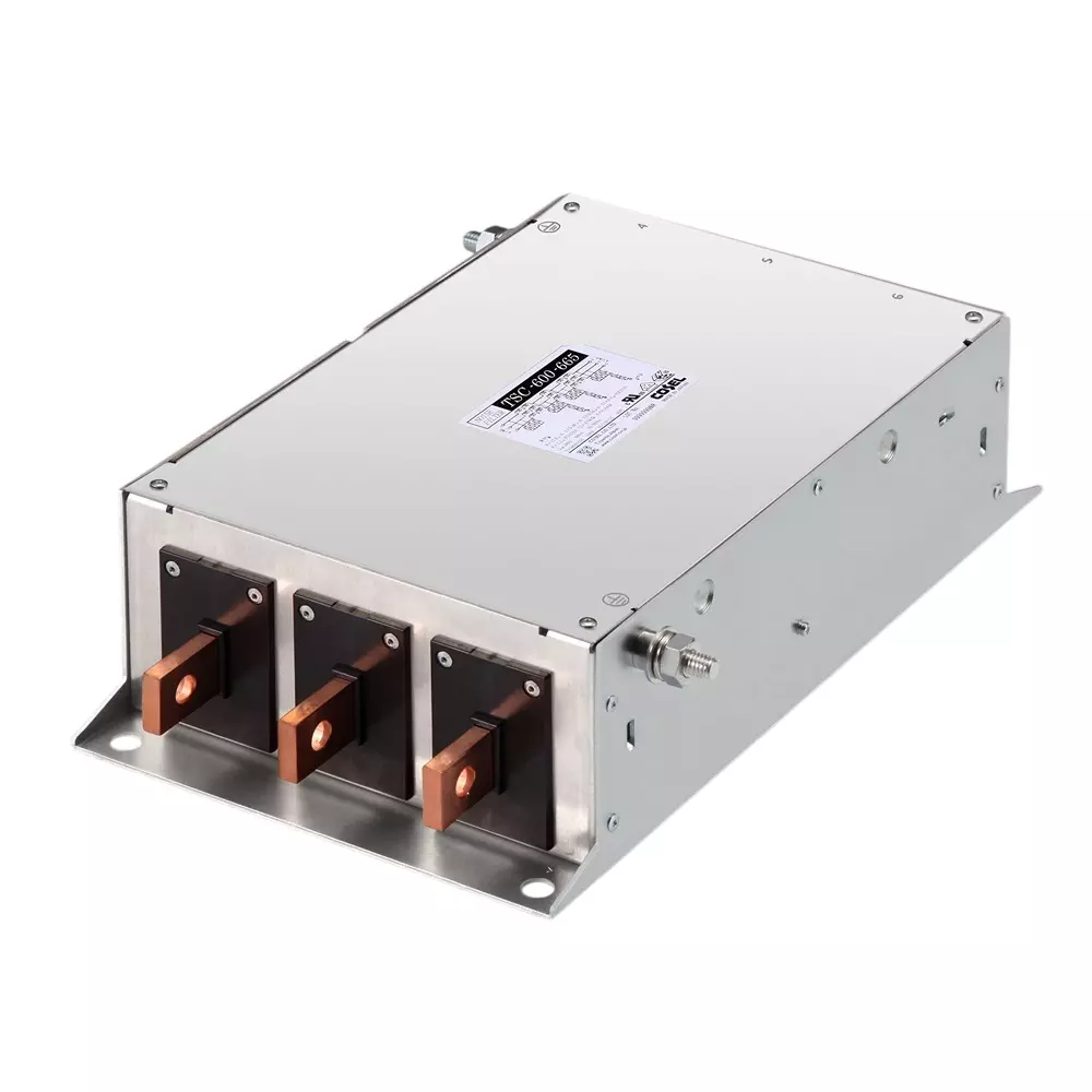 Cosel Noise Filter 600 Amp Rated Current, TSC-600-665