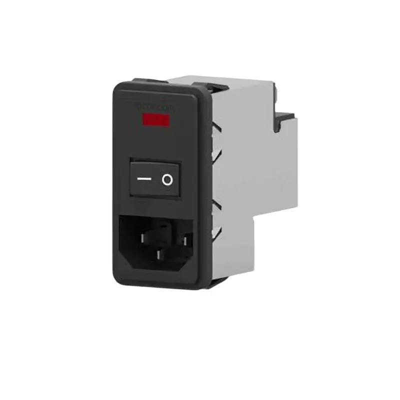 TE CONNECTIVITY EMI Filter, Power Line Filter 115 V Voltage 6 A Current, PS000DS6B (Pack of 16)
