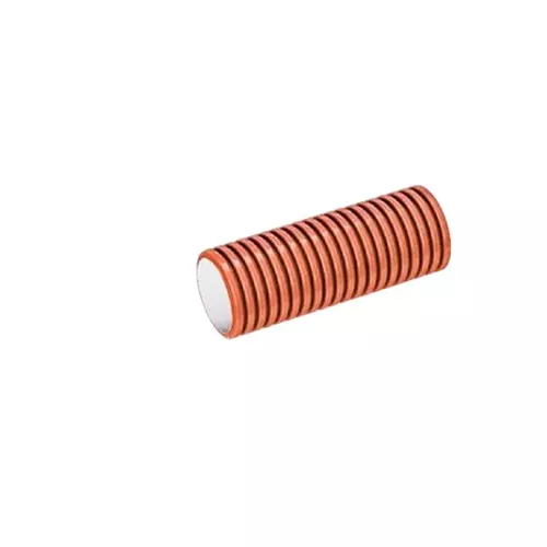 Astberg Double Wall Corrugated Flexible Duct Pipe Orange 75 mm (3 inch), APE75