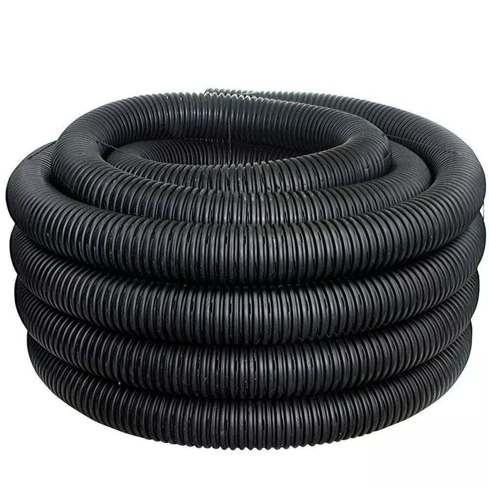 Polycab Flexible Conduit 32 mm Outer Diameter PP (Polypropylene) Material Black Color (Pack of 25 m), PPC0320001