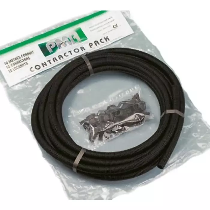 PMA Flexible Contractor Pack Conduit 25 mm Nominal Diameter Plastic Black, PECO-23B