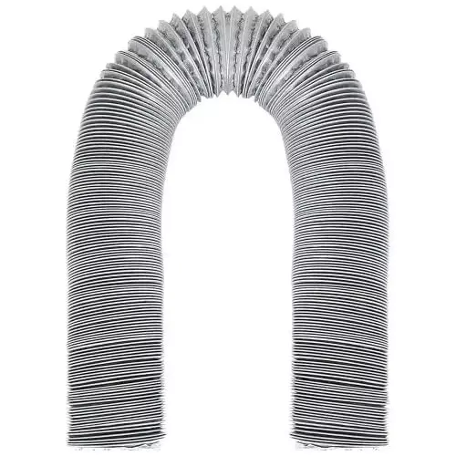 Astberg Insulated Flexible Duct Pipe Grey 200 mm (8 inch), AFD250