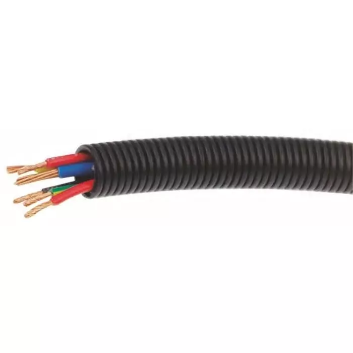 PMA Flexible Conduit 25 mm Nominal Diameter Plastic Black 10 m Length, LL-23A