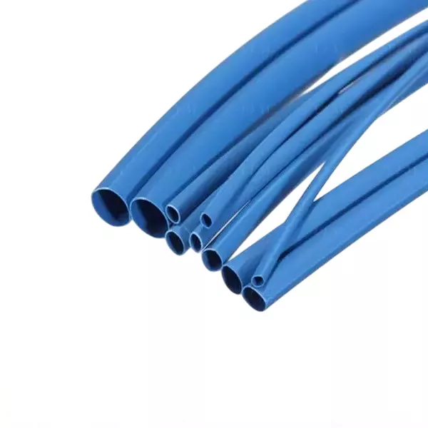 WOER Heat Shrink Tube 30 mm Polyolefin Blue (50 m Roll)