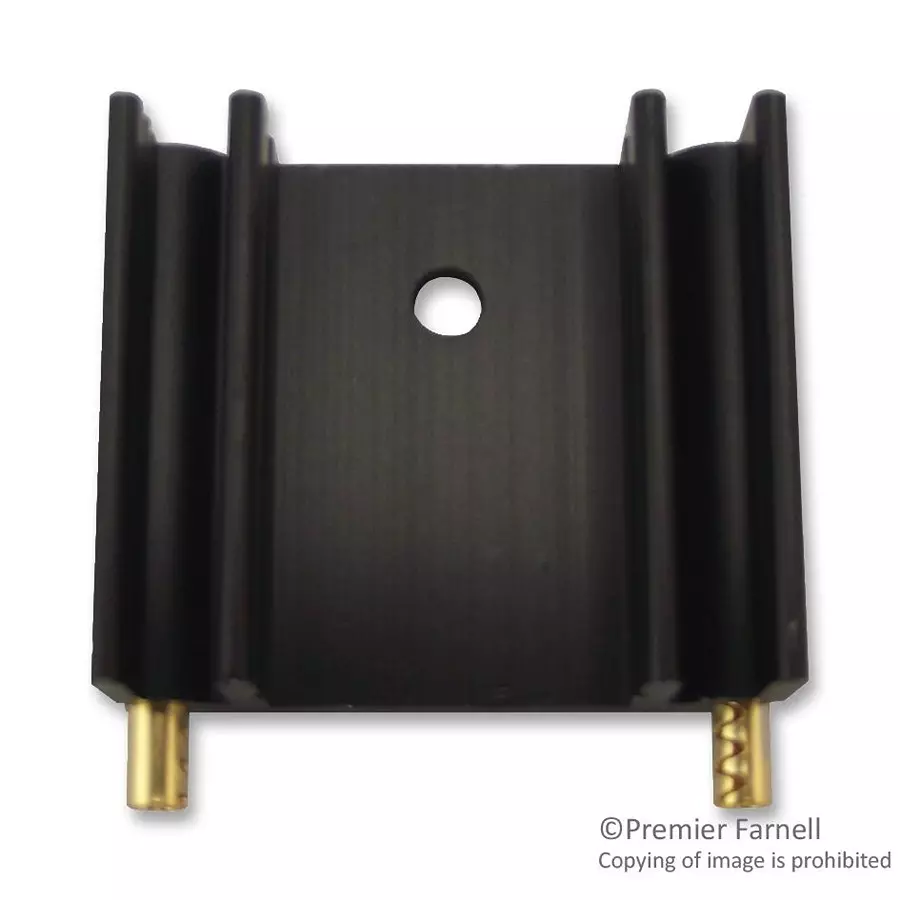 FISCHER ELEKTRONIK HEAT SINK, TO-220, ETC, 13.5°C/W, SK 145/25 STS-220