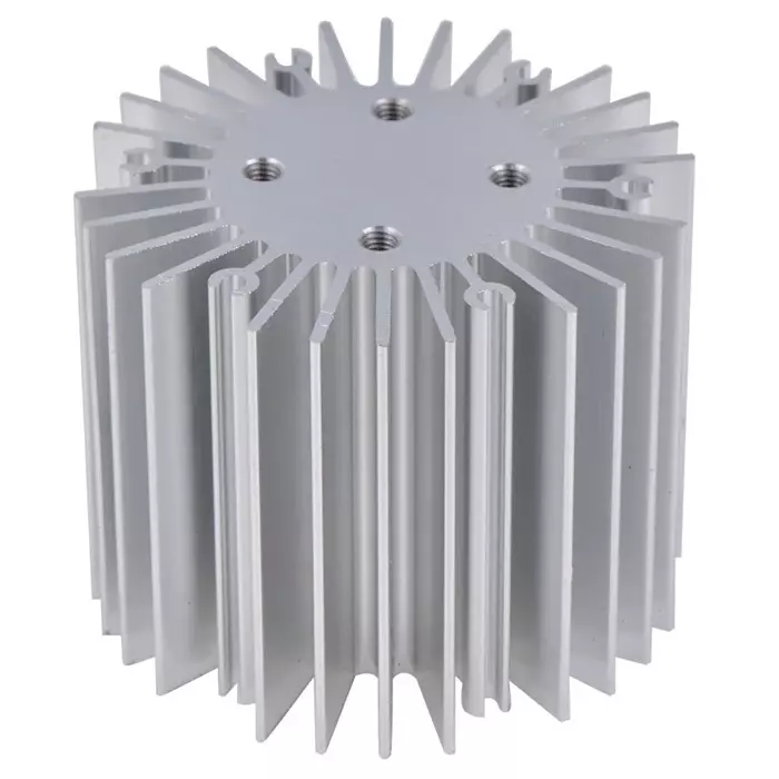 Intelligent LED Solutions Heatsink, Dragon 1, Duris 1, Duris 4, Oslon 1, Oslon 4, Stanley 1, Stanley 4, 50 (Dia.) x, ILA-HSINK-STAR-50X40 mm-SVR-K
