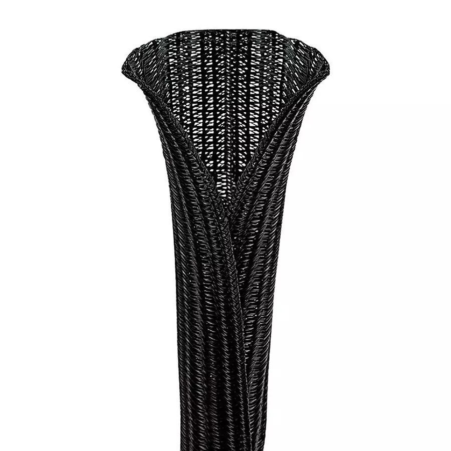 PANDUIT Braided Sleeve, 12.7Mm, Pet, 45.7M, Se50Ps-Clr0