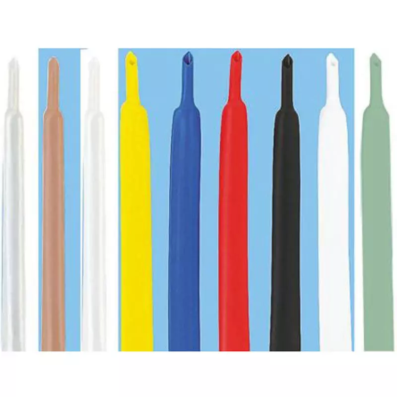 TE CONNECTIVITY Heat Shrink Tubing Polyolefin Material Yes Flame Retardance, RNF-100-1/2-2-STK