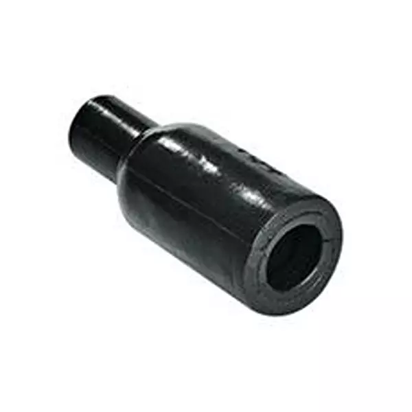 HELLERMANNTYTON Heat-Shrink Boot, Straight, 12Mm, Blk, 410-09001