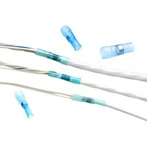 RAYCHEM - TE CONNECTIVITY Solder Sleeve, Terminator, 22Mm, Blue, Em7793-000