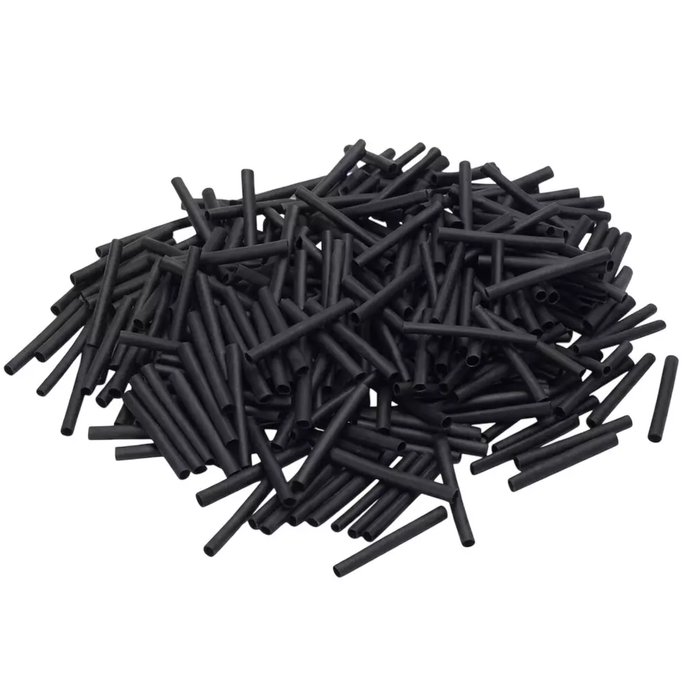 NBR Heat Shrink Tube Cable Sleeves 1 mm Tube Diameter Polyolefin, CS001-4 (Pack of 100)