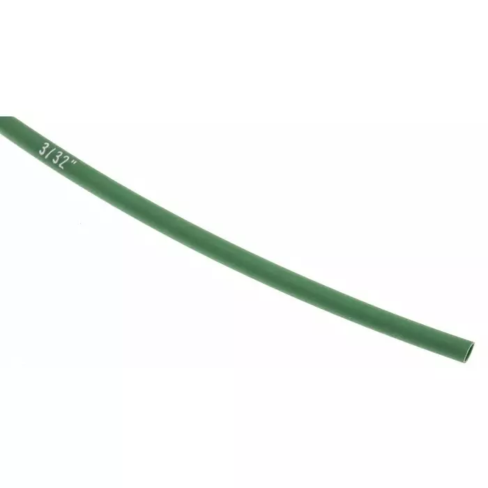 Alpha Wire Heat Shrink Tubing Black 1.17 mm Sleeve Dia.x152 mm Length 2:1 Ratio, F221MS/1 BK032