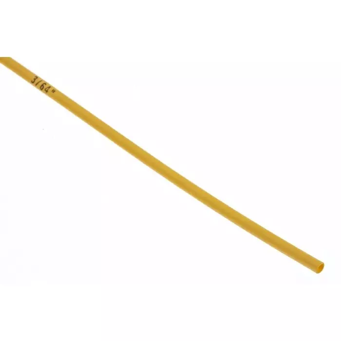 Alpha Wire Heat Shrink Tubing Black 1.17 mm Sleeve Dia.x152 mm Length 2:1 Ratio, F221MS/1 BK032