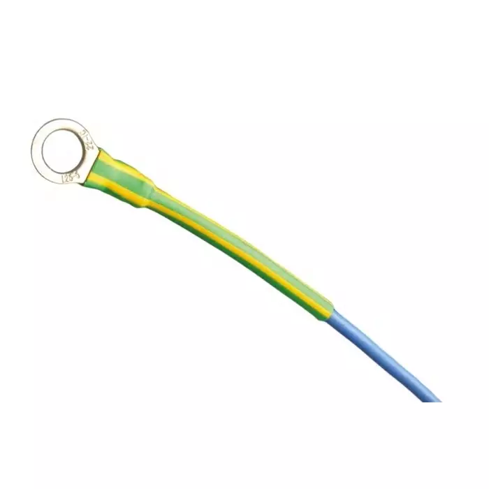 Alpha Wire Heat Shrink Tubing Green Yellow 19 mm Sleeve Dia.x76 m Length 2:1 Ratio, F2603/4 GY003