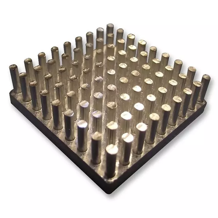 FISCHER ELEKTRONIK LED HEATSINK, WITH PINS, SQUARE, ICK S 32 X 32 X 10