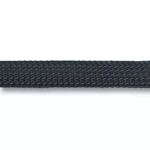 MULTICOMP PRO Sleeving, Braid, 200M, Petam1901Bk200R (Pack of 200)