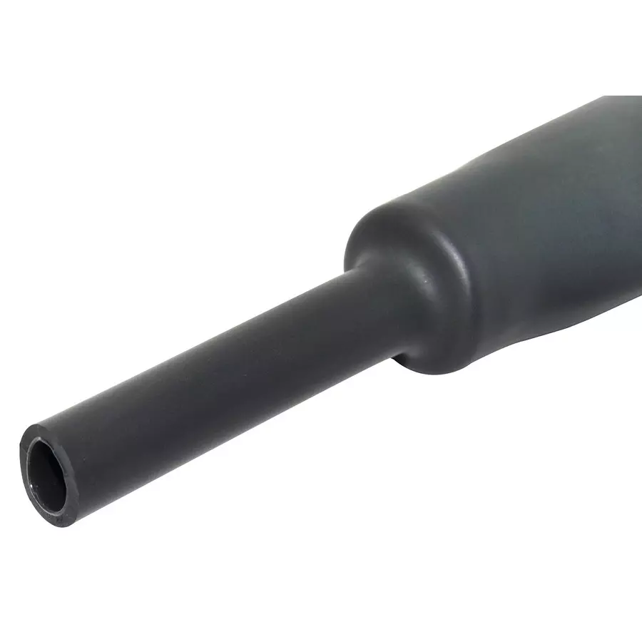 MULTICOMP PRO Adhesive Lined Heat Shrink Tubing HEAT-SHRINK TUBING, ADHESIVE LINED, 4:1, BLACK, PK OF 12 6"/152.4MM L PIECES, MC001698 (Pack of 12)