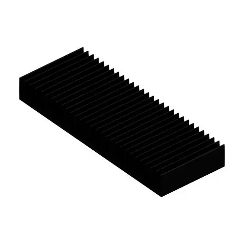 FISCHER ELEKTRONIK HEAT SINK, 75MM, 0.7 - 1.65 °C/W, SK 42/75 SA