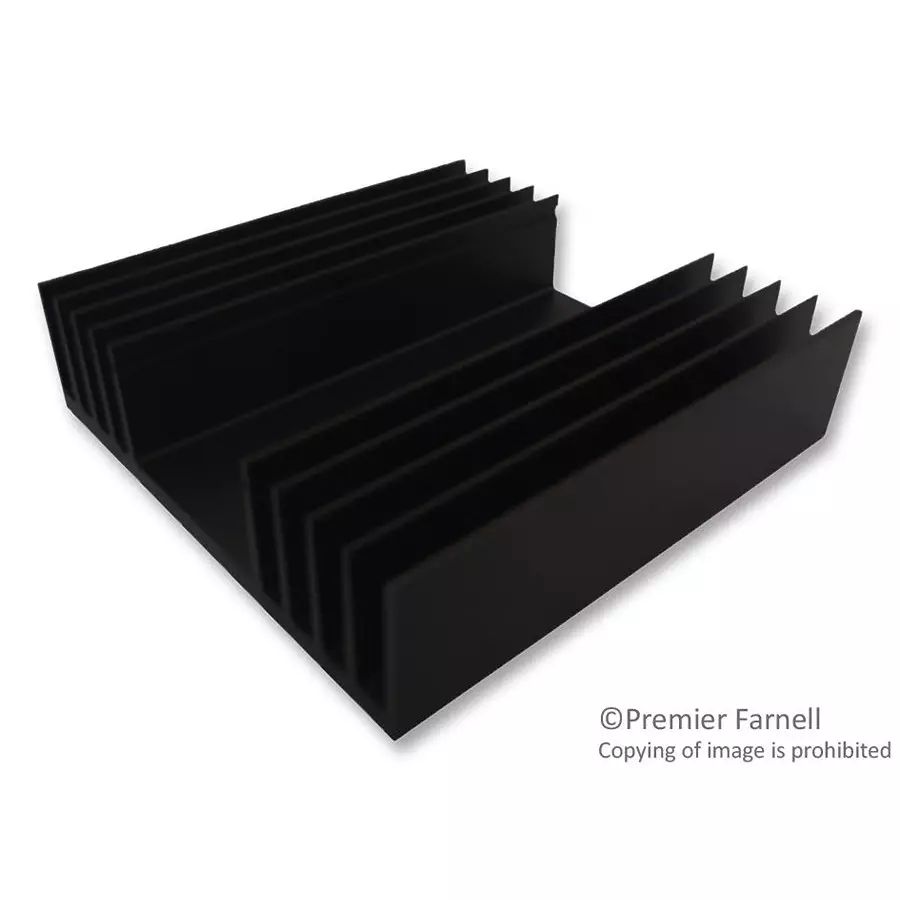 FISCHER ELEKTRONIK HEAT SINK, 100MM, SK 04/100 SA