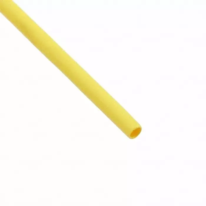 Alpha Wire Heat Shrink Tubing Yellow 3.1 mm Sleeve Dia.x152 m Length 2:1 Ratio, F2211/8 YL002