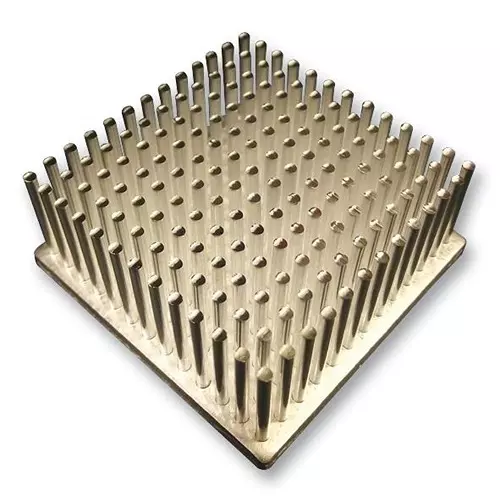 FISCHER ELEKTRONIK LED HEATSINK, WITH PINS, ROUND, ICK S 50 X 50 X 25