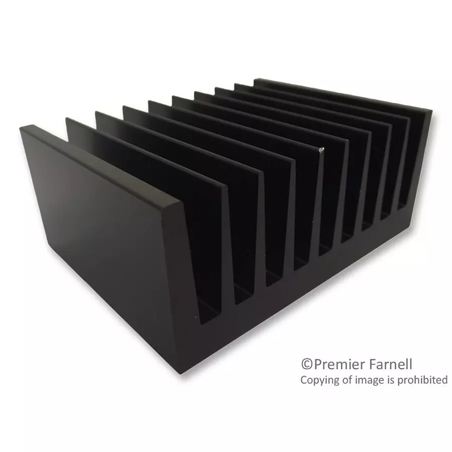 FISCHER ELEKTRONIK HEAT SINK, 75MM, 1.6°C/W, SK 92/75 SA