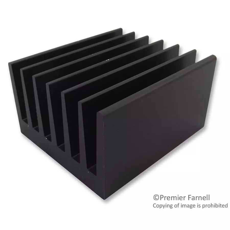 FISCHER ELEKTRONIK HEAT SINK, 75MM, SK 100/75 SA
