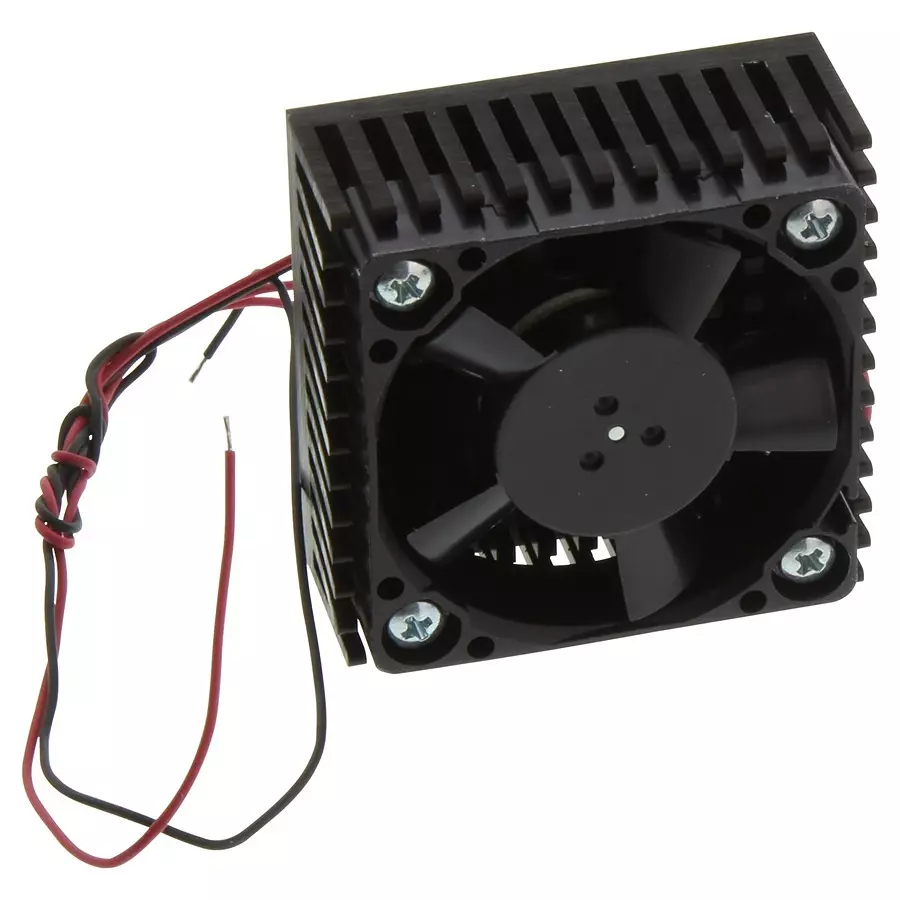 FISCHER ELEKTRONIK HEAT SINK, CPU, WITH FAN 12VDC, LA ICK 17 X17 W 12V