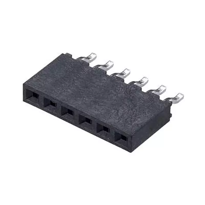 HARWIN CONNECTOR, RCPT, 6POS, 2.54MM, 1ROW, M20-7910642R