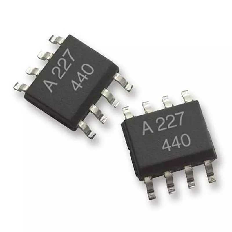 BROADCOM OPTOCOUPLER, DUAL, SMD, DC I/P, ACPL-227-50BE (Pack of 5 Pcs)