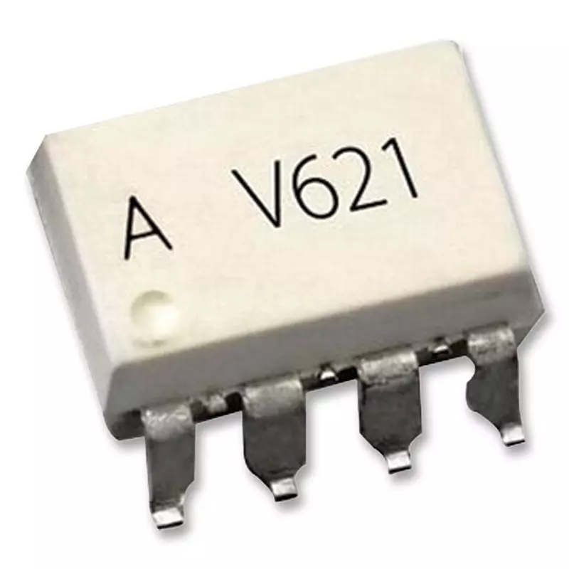 BROADCOM SSR, 15UA, 6.5V, DIP8, SMD, ASSR-V621-302E
