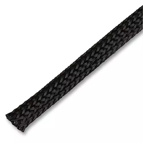MULTICOMP PRO Sleeving SLEEVING, BRAID, 50M, PET8BK50MR (Pack of 50)