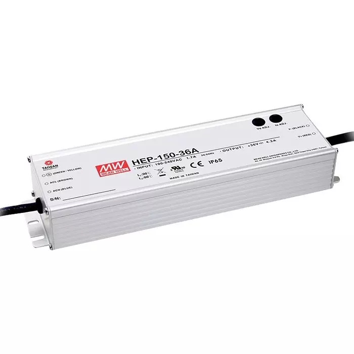 Mean Well POWER SUPPLY, AC-DC, 48V, 3.2A, HEP-150-48A